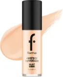 Тональная основа Flormar Perfect Coverage Mat Touch Foundation матирующая, 30 мл, оттенок 306 - Pastelle — фото 1