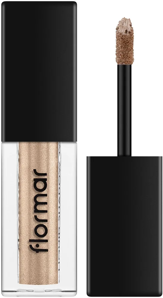 Тени для век Flormar Shimmer & Shine Liquid, оттенок 001 - Cashmere Gold