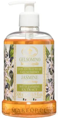 Saponificio Artigianale Fiorentino Saponificio Artigianale Fiorentino Jasmine Liquid Soap - Мыло жидкое Saponificio Fiorentino Jasmine с жасмином, 500 мл