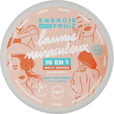 Energie Fruit Multy Use Balm 10in1 Monoi — многофункциональный бальзам 10 в 1 с маслом монои, 90 г