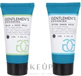 Набор Accentra Men's Collection Cool Mint & Lime гель для душа 60 мл бальзам после бритья 60 мл и аксессуар — фото 3