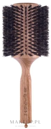 Круглая термощётка для волос 3ME Maestri Triangolo Brush 92 мм щетина кабана
