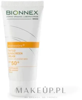 Крем солнцезащитный для лица Bionnex Preventiva тонирующий SPF 50+ 50 мл