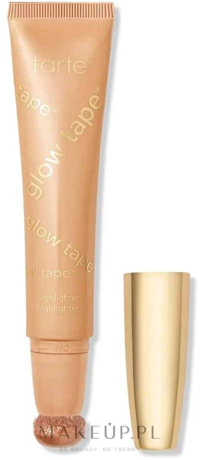 Tarte Cosmetics Glow Tape хайлайтер для лица жидкий, оттенок Pearl Glow, кремовая текстура, с аппликатором, 12 мл
