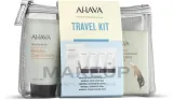 Набор дорожный Ahava Travel Kit из 6 средств для тела и волос, с косметичкой — фото 1