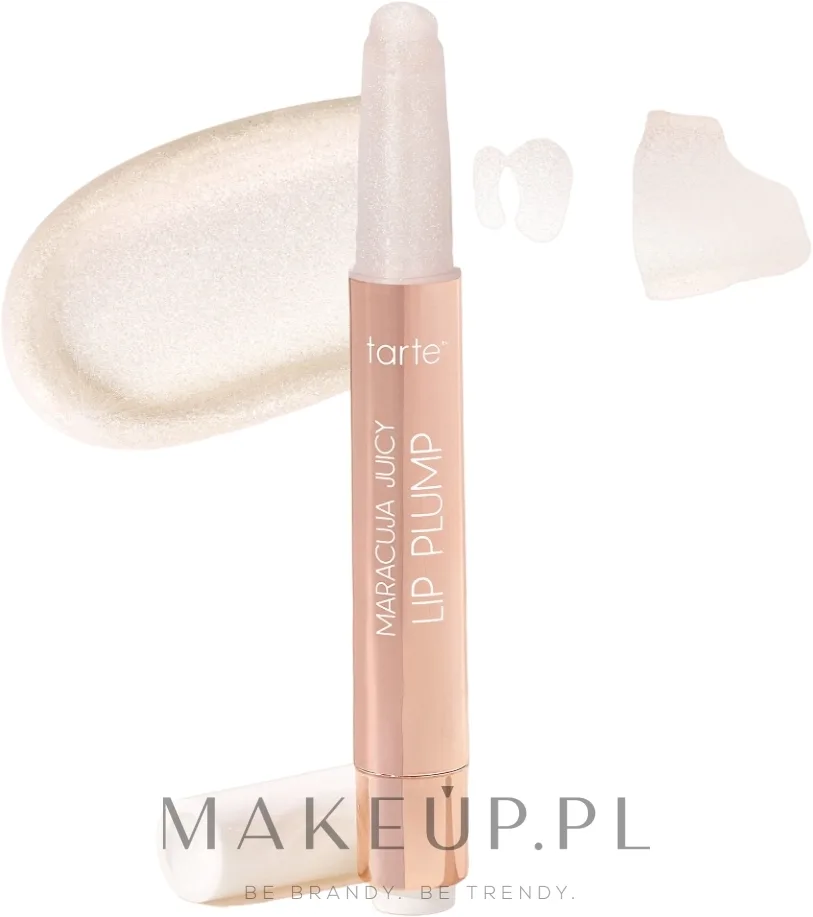 Tarte Cosmetics Maracuja Juicy Shimmer Glass Lip Plump блеск для губ с шиммером плампер глянцевый с гиалуроновой кислотой 2.7 г, оттенок Pearl