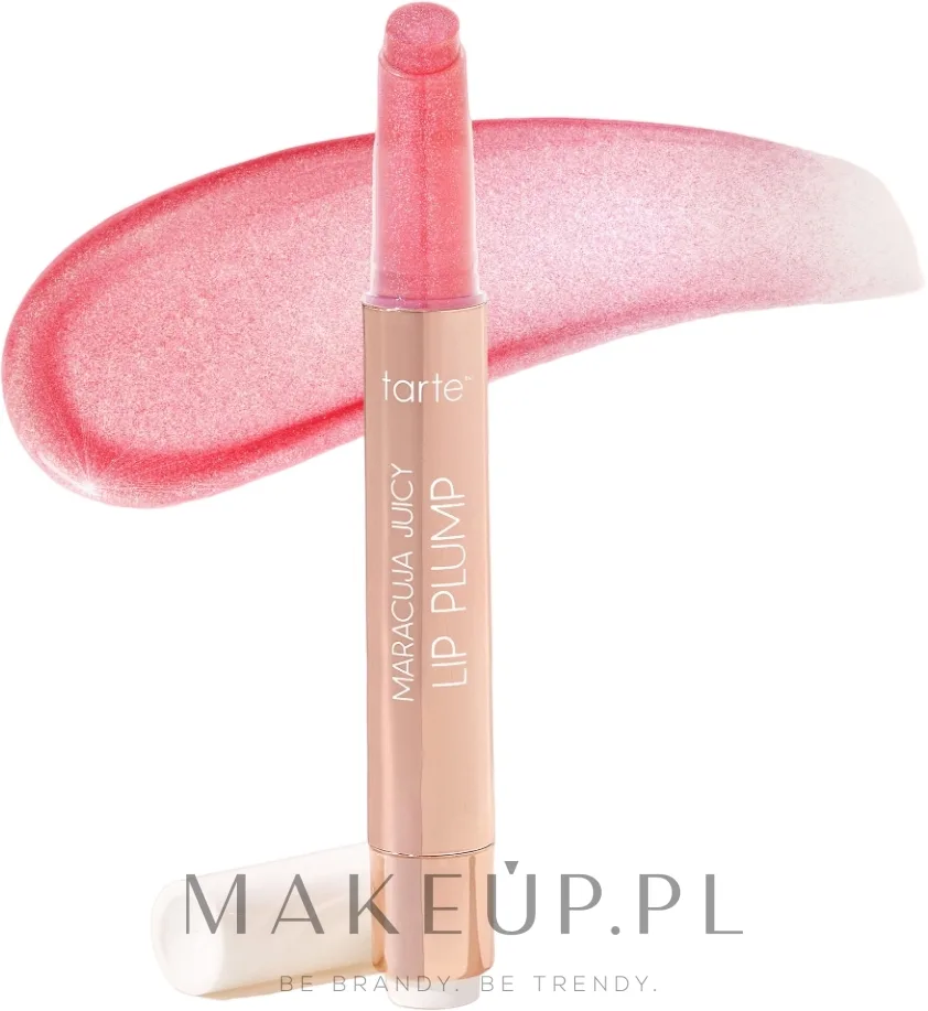 Tarte Cosmetics Maracuja Juicy Shimmer Glass Lip Plump блеск для губ с шиммером плампер глянцевый с гиалуроновой кислотой 2.7 г, оттенок Pink
