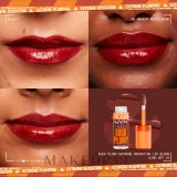 NYX Professional Makeup Błyszczyk do ust - Блеск для губ NYX Duck Plump с эффектом объёма, оттенок 14 - Hall Of Flame — фото 8