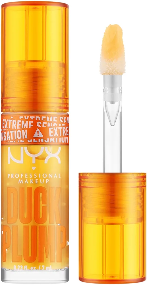 NYX Professional Makeup Błyszczyk do ust - Блеск для губ NYX Duck Plump с эффектом объёма, оттенок 01 - Clearly Spicy