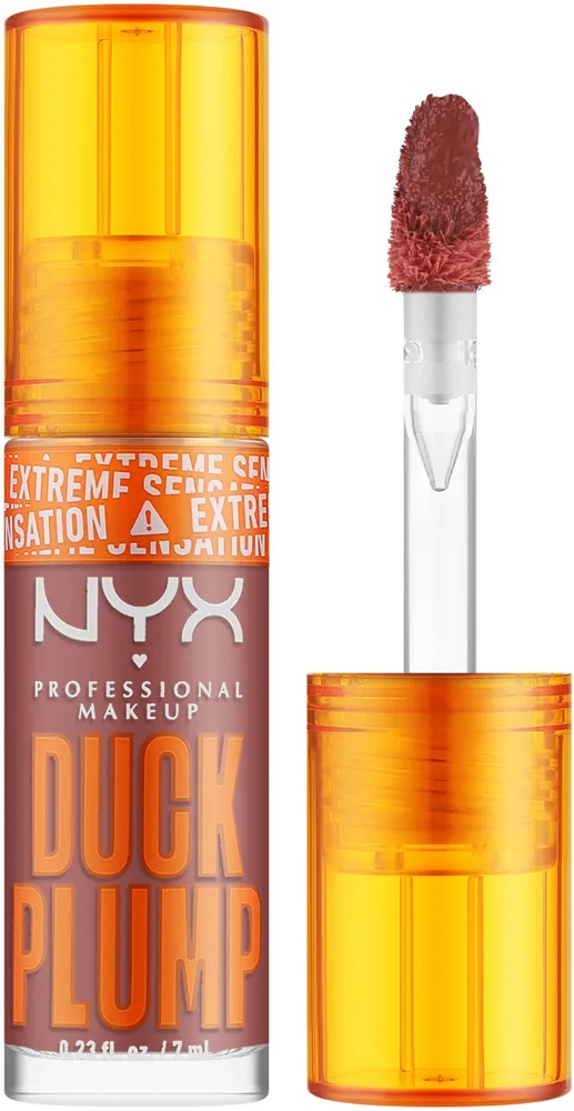 NYX Professional Makeup Błyszczyk do ust - Блеск для губ NYX Duck Plump с эффектом объёма, оттенок 08 - Mauve Out Of My Way