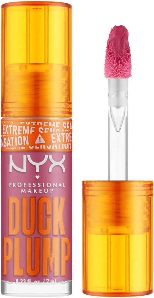 NYX Professional Makeup Błyszczyk do ust - Блеск для губ NYX Duck Plump с эффектом объёма, оттенок 12 - Bubblegum Bae