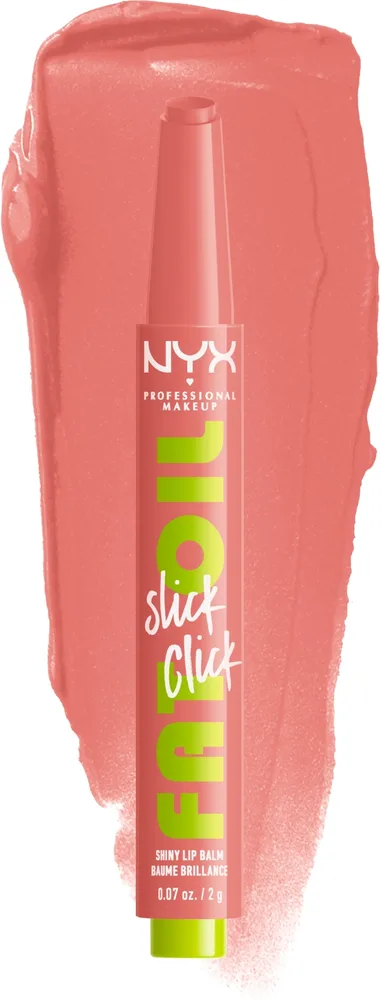NYX Professional Makeup Nabłyszczający balsam do ust - Оттеночный бальзам для губ NYX Fat Oil Slick Click, оттенок 15 - Story Or Post