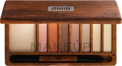Палетка теней для век Alilla Cosmetics Sweet Palette в деревянном корпусе