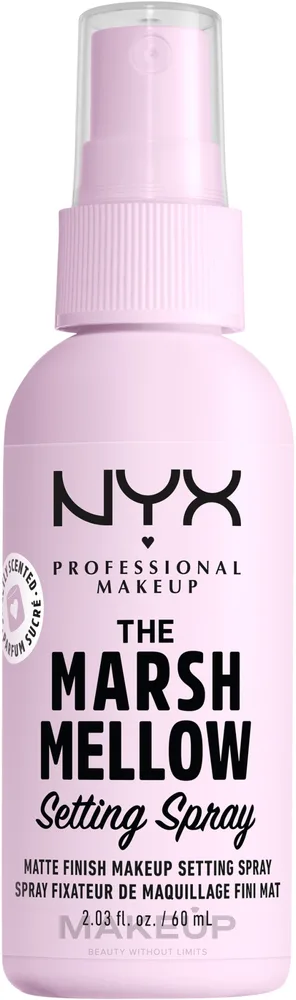 NYX Professional Makeup Spray utrwalający makijaż - Спрей для фиксации макияжа NYX Marshmellow Setting Spray