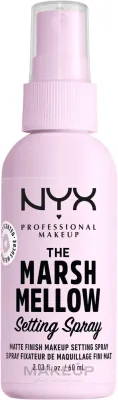 NYX Professional Makeup Spray utrwalający makijaż - Спрей для фиксации макияжа NYX Marshmellow Setting Spray