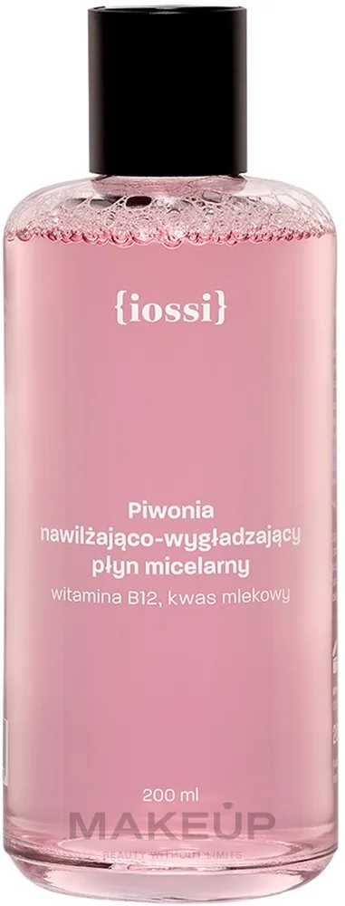 Лосьон для лица Iossi мицеллярная вода Пион с витамином B12 200 мл