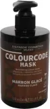 Тонирующая маска для окрашенных волос DCM Colourcode поддержание цвета, масло макадамии, растительный протеин, блеск, 300 мл, оттенок Marron Grace — фото 1
