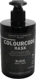 Тонирующая маска для окрашенных волос DCM Colourcode поддержание цвета, масло макадамии, растительный протеин, блеск, 300 мл, оттенок Black — фото 1