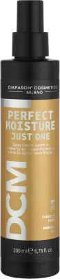 Крем-спрей для волос DCM Perfect Moisture Just One несмываемый увлажняющий, с маслом марулы, термо- и UV-защита, объём, 200 мл