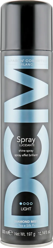 Лёгкий спрей для блеска и гладкости волос DCM Shine Spray, 300 мл