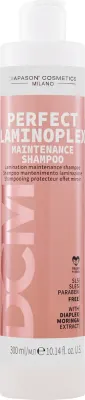 Шампунь DCM Perfect Laminoplex с эффектом ламинирования, с маслом моринги и камелии, без SLS/SLES