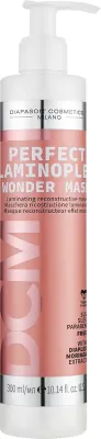 Маска для волос DCM Perfect Laminoplex эффект ламинирования, масло камелии, миндальное масло, растительный протеин, экстракт моринги
