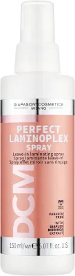 Несмываемый спрей для ламинирующей гладкости волос DCM Perfect Laminoplex Spray, 150 мл