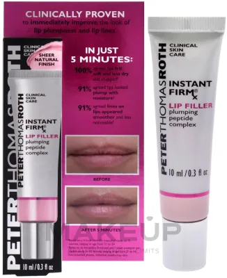 Бальзам для губ Peter Thomas Roth Instant Firmx Lip Filler увлажняющий, с эффектом объёма, 10 мл