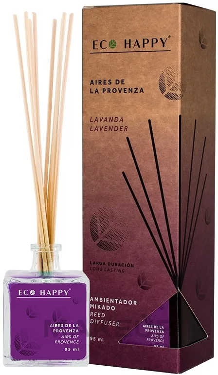 Аромадиффузор для дома Eco Happy Airs of Provence Reed Diffuser 95 мл