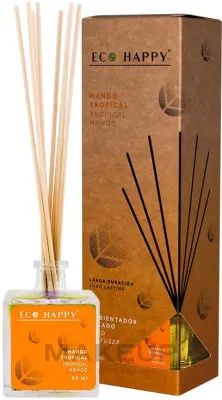 Аромадиффузор для дома Eco Happy Tropical Mango Reed Diffuser 95 мл