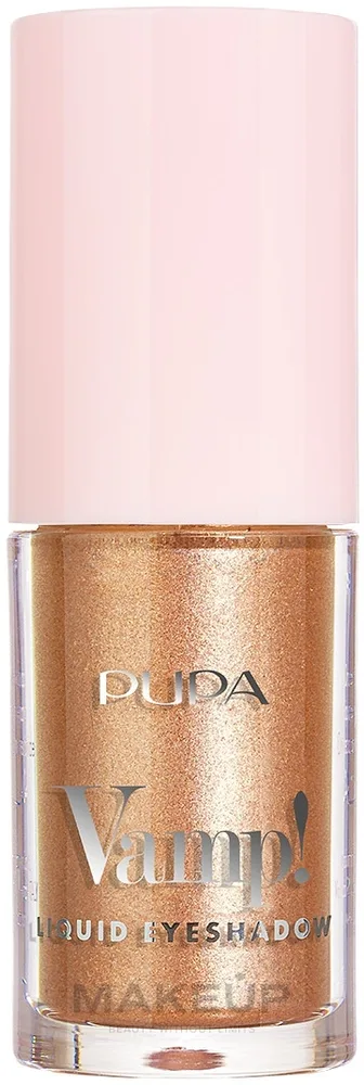 Тени для век Pupa Milano Vamp! Liquid жидкие, оттенок 006 - Bronze