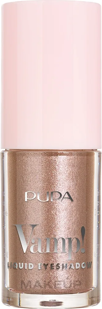 Тени для век Pupa Milano Vamp! Liquid жидкие, оттенок 010 - Greige