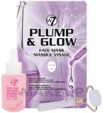 Набор для лица W7 Glowout! сыворотка тканевая маска и роликовый массажер с глицерином 30+23 мл уценка — фото 1