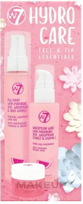 Набор для лица W7 Hydro Care мист крем и маска с гиалуроном и арбузом 75+60+12 мл уценка