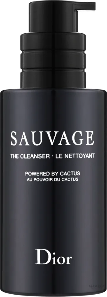 Очищающий гель для лица Dior Sauvage The Cleanser Powered By Cactus, 125 мл