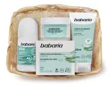 Набор Babaria Aloe Vera увлажняющий крем для лица 50 мл дезодорант-ролик 75 мл и крем для рук 100 мл — фото 1