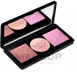 NEO Make Up Paleta różów do policzków - Румяна для лица MylaQ Get Your Blush Palette Pro Contouring — фото 2