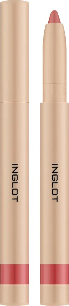 Карандаш для губ Inglot Playinn Velvet Define Lip Pencil сатиновый, выдвижной, 1,6 г, оттенок 61 - Blushing Coral