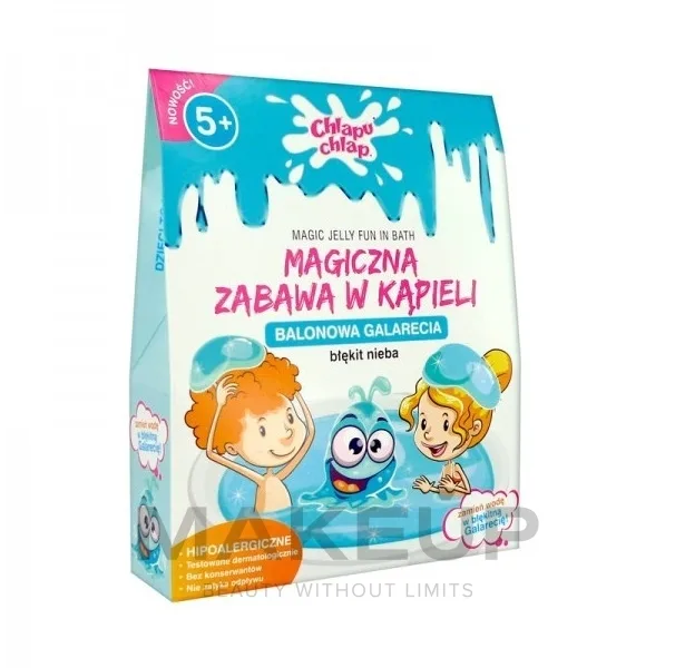 Набор детский Chlapu Chlap Magic Jelly порошок для превращения воды в желе и порошок для обратного эффекта 2 x 150 г