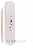 Набор гелевых наклеек NeoNail Professional Gel Stickers Easy On 32 шт пилка и апельсиновая палочка, оттенок P03 — фото 2