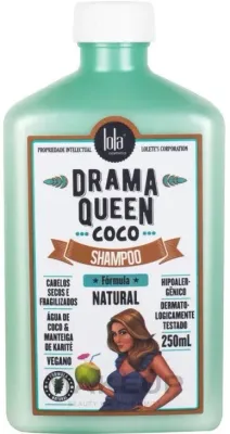 Шампунь Lola From Rio Drama Queen Coco питательный, для сухих и ломких волос, с алоэ и аргановым маслом, 250 мл