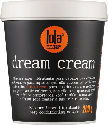 Маска для сухих волос Lola From Rio Dream Cream увлажнение, масло арганы, протеины