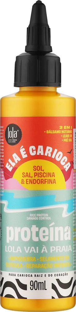 Несмываемый протеиновый уход для волос Lola From Rio 3 в 1, экстракт мате, протеины риса и сои, водоросли, центелла, 500 г