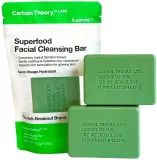 Мыло для умывания Carbon Theory Superfood Cleansing Bar Green очищающее, 100 г — фото 3