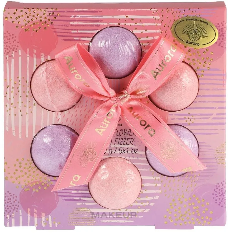 Набор бомбочек для ванны Aurora Lotus Flower 6 шт по 30 г