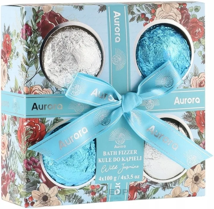 Набор бомбочек для ванны Aurora Wild Jasmine 4 шт по 100 г
