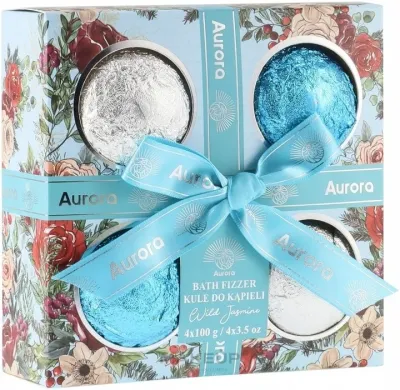Набор бомбочек для ванны Aurora Wild Jasmine 4 шт по 100 г