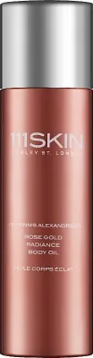 Мерцающее масло для тела 111SKIN Rose Gold Radiance с розой и скваланом