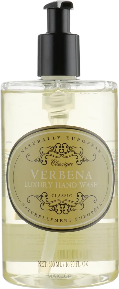 Мыло жидкое для рук Naturally European Hand Wash с вербеной, 500 мл