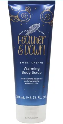 Feather & Down Feather & Down Sweet Dreams Warming Body Scrub - Согревающий скраб для тела с эфирными маслами лаванды и ромашки Sweet Dreams 200 мл